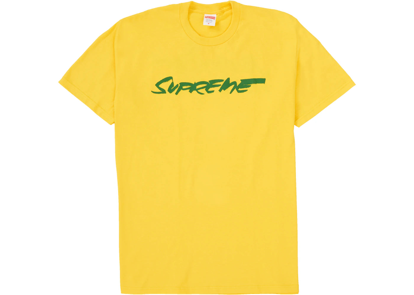 Supreme Futura Logo Tee Yellow - vue secondaire A