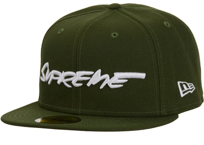 Supreme Futura New Era 59Fifty Fitted Hat Olive - authentic Supreme product