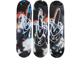 Supreme Futura Skateboard Deck Set Black - vue 360