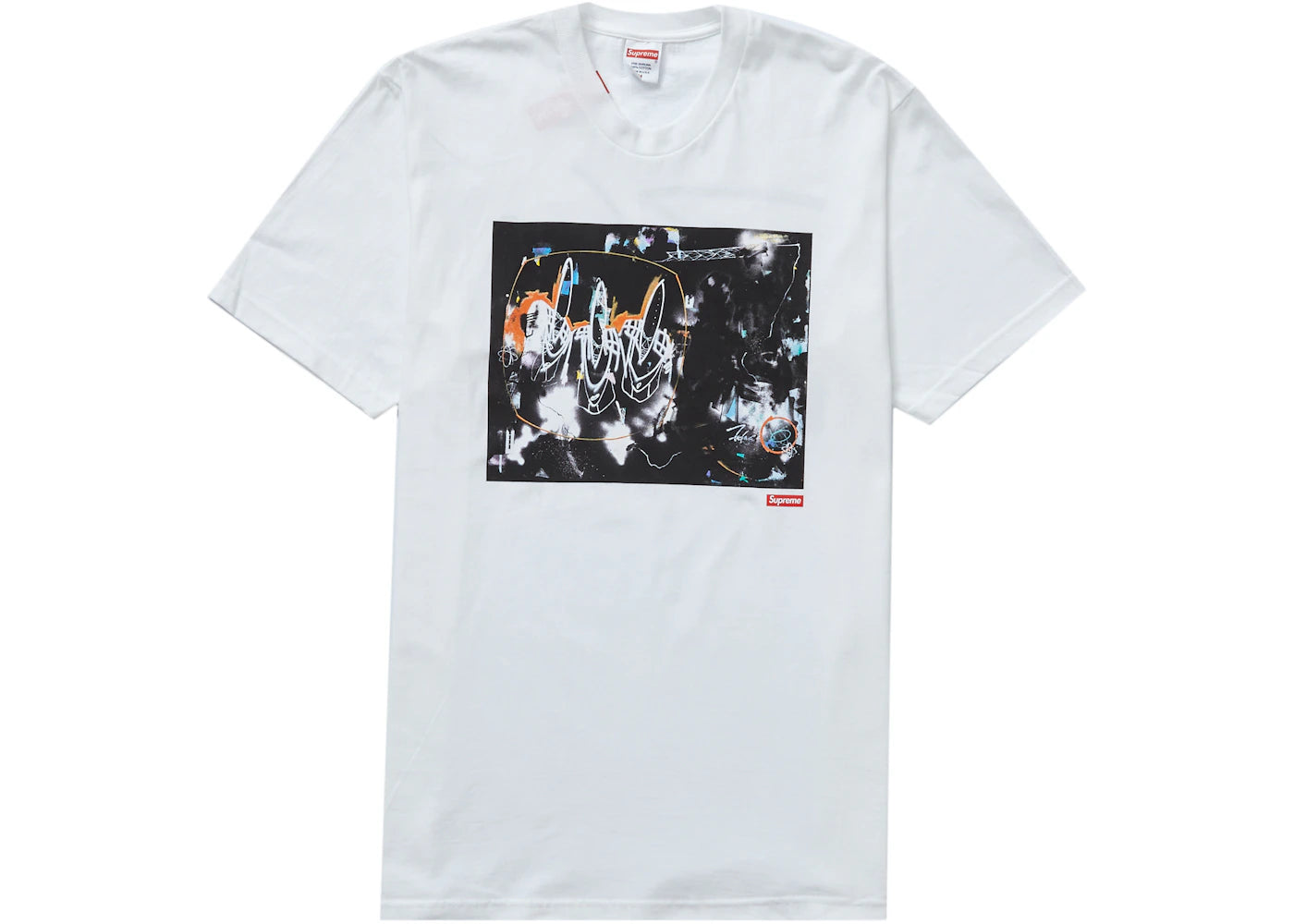 Supreme Futura T62 Tee White - vue 360