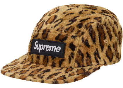 Supreme GOODENOUGH Crushed Rayon Camp Cap Leopard - product view 2