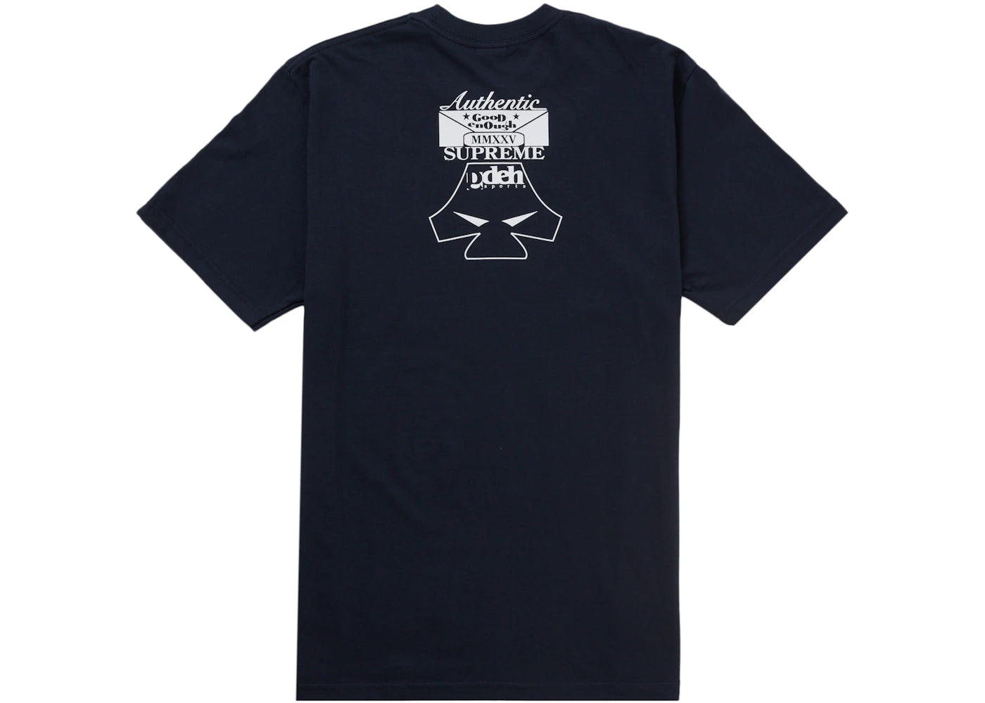 Supreme GOODENOUGH Device Tee Navy - vue secondaire B