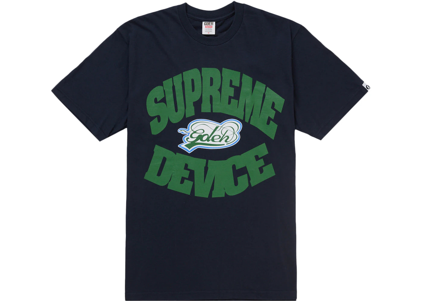 Supreme GOODENOUGH Device Tee Navy - vue secondaire A