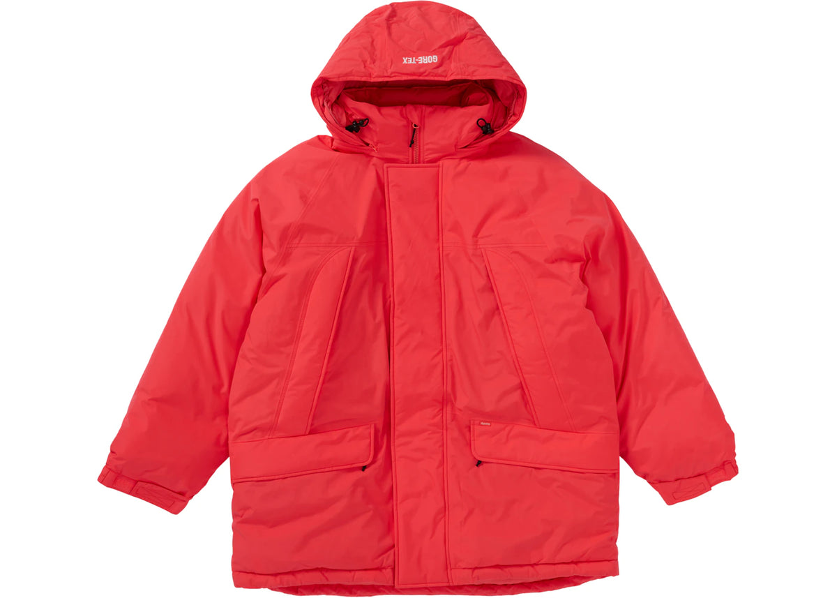 Supreme GORE-TEX 700-Fill Down Parka (FW20) Bright Red - vue secondaire B