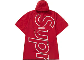Supreme GORE-TEX Poncho Red