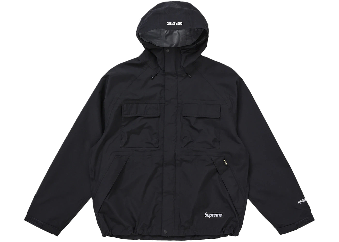 Supreme GORE-TEX Shell Jacket Black - vue secondaire A