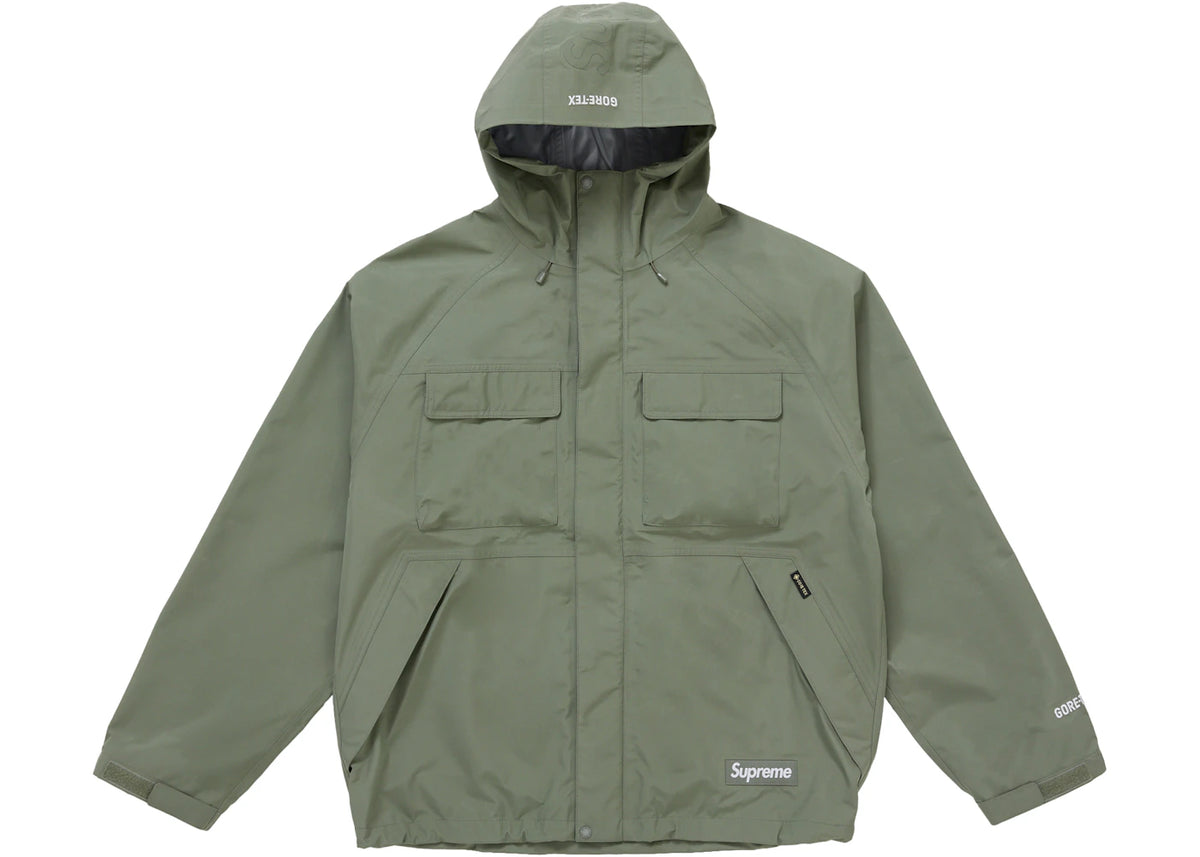 Supreme GORE-TEX Shell Jacket Olive - vue secondaire A