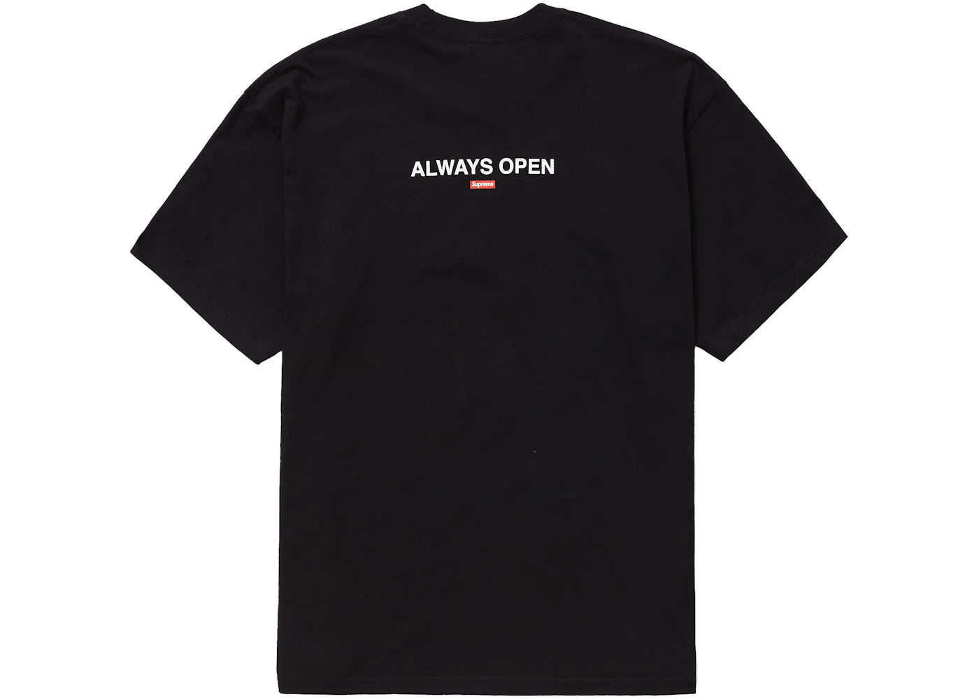 Supreme Gas Tee Black - vue secondaire B