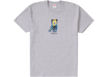 Supreme Ghost Rider Tee Heather Grey - product view 2