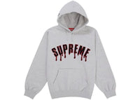 Supreme Ghostface Arc Hooded Sweatshirt Ash Grey