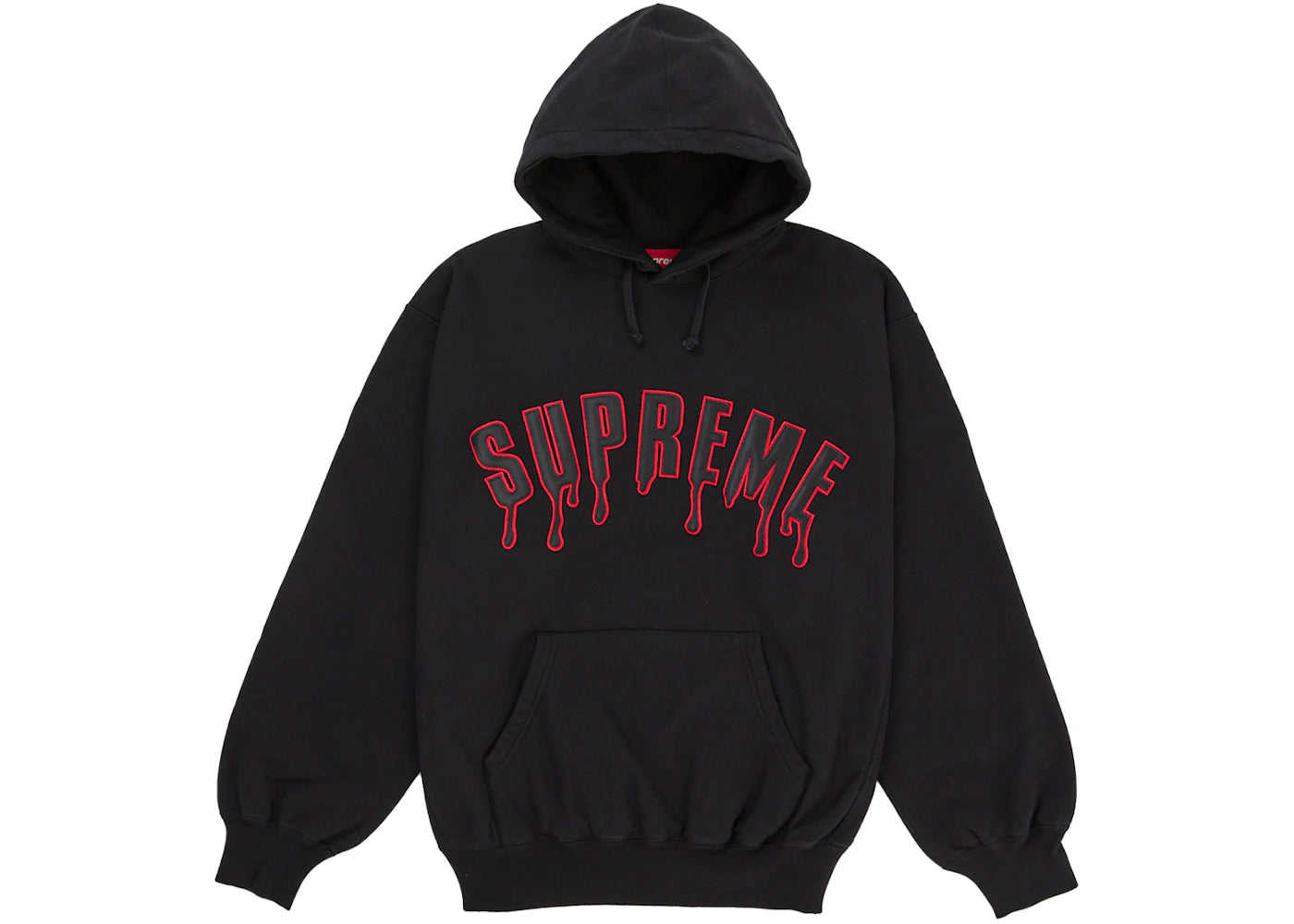 Supreme Ghostface Arc Hooded Sweatshirt Black - vue secondaire A