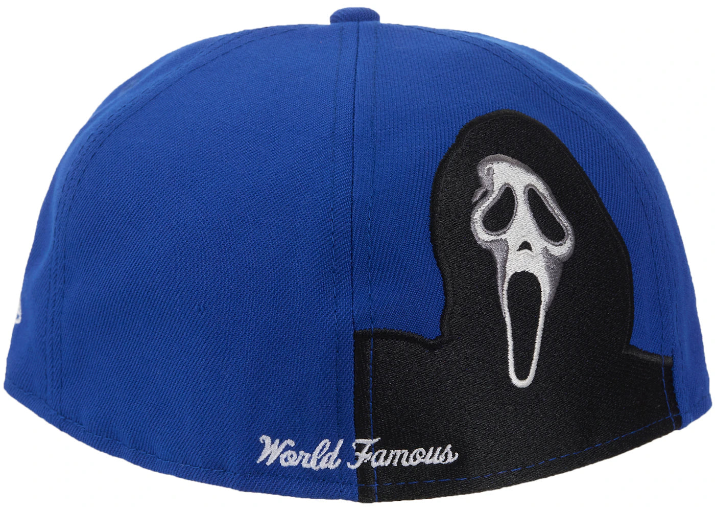 Supreme Ghostface Box Logo New Era 59Fifty Cap Blue - vue secondaire B