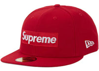 Supreme Ghostface Box Logo New Era 59Fifty Cap Red
