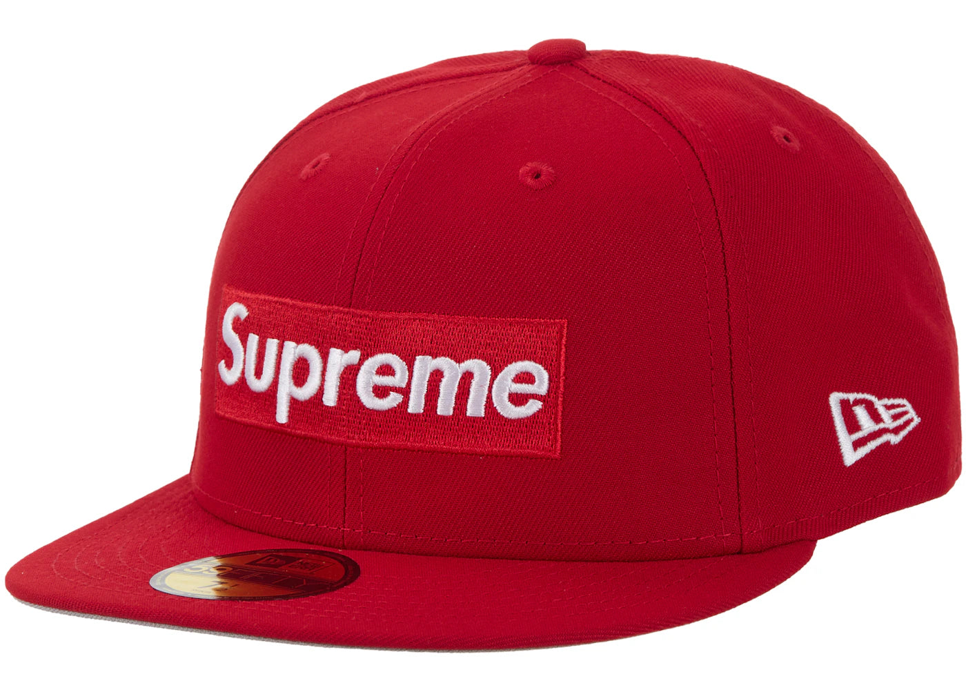 Supreme Ghostface Box Logo New Era 59Fifty Cap Red - vue secondaire A