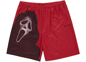 Supreme Ghostface Mesh Short Red