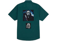 Supreme Ghostface S S Work Shirt Green