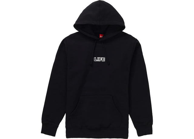 Supreme Gilbert & George LIFE Hooded Sweatshirt Black