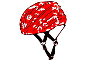 Supreme Giro Syntax MIPS Helmet Red - vue 360