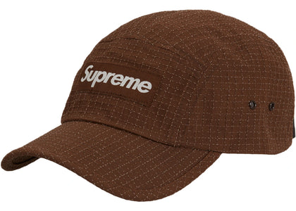 Supreme Glow Ripstop Camp Cap (FW22) Brown - product view 2