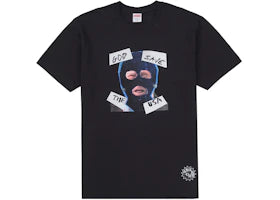 Supreme God Save Us Tee Black