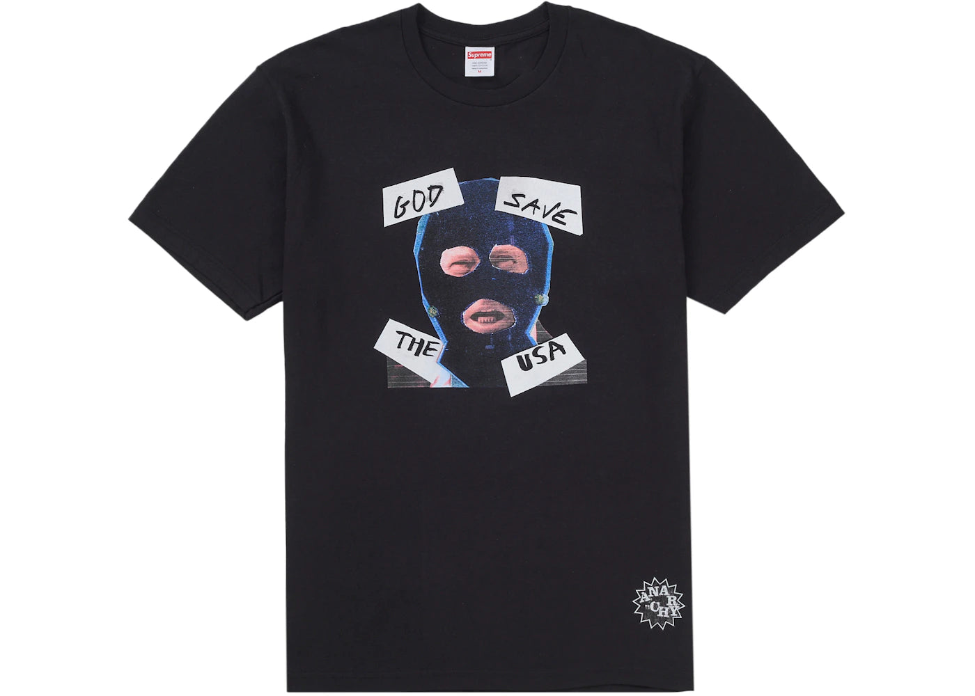 Supreme God Save Us Tee Black - vue secondaire A
