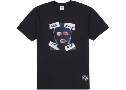 Supreme God Save Us Tee Black - product view 2