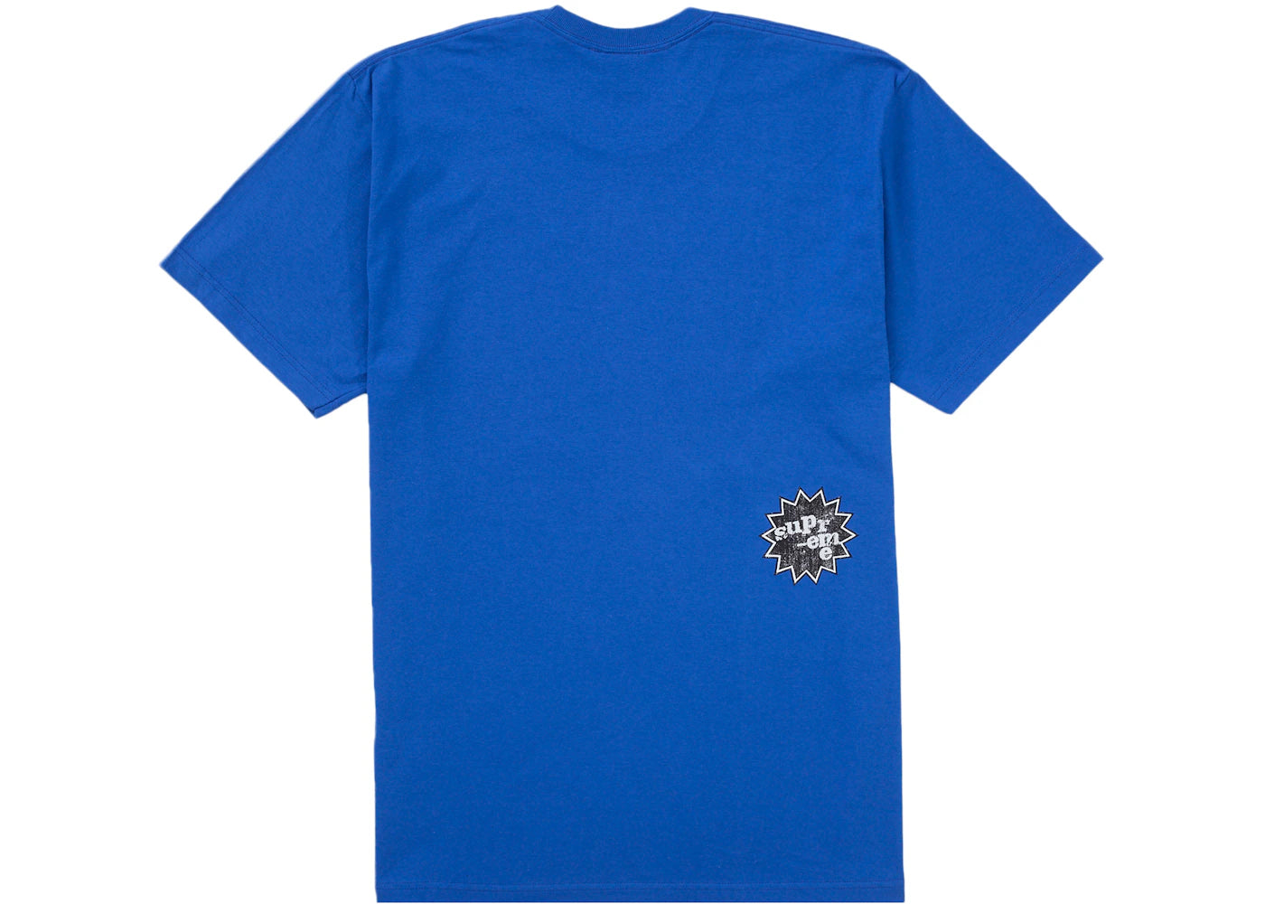Supreme God Save Us Tee Royal - vue secondaire B