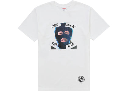 Supreme God Save Us Tee White - product view 2