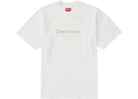 Supreme Gold Bars Tee White