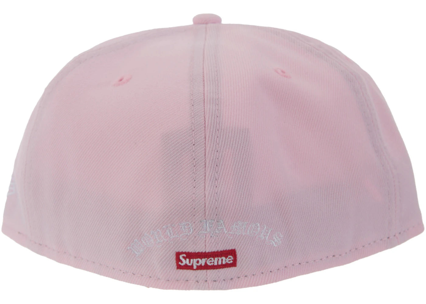 Supreme Gold Cross S Logo New Era Fitted Hat Pink - vue secondaire A
