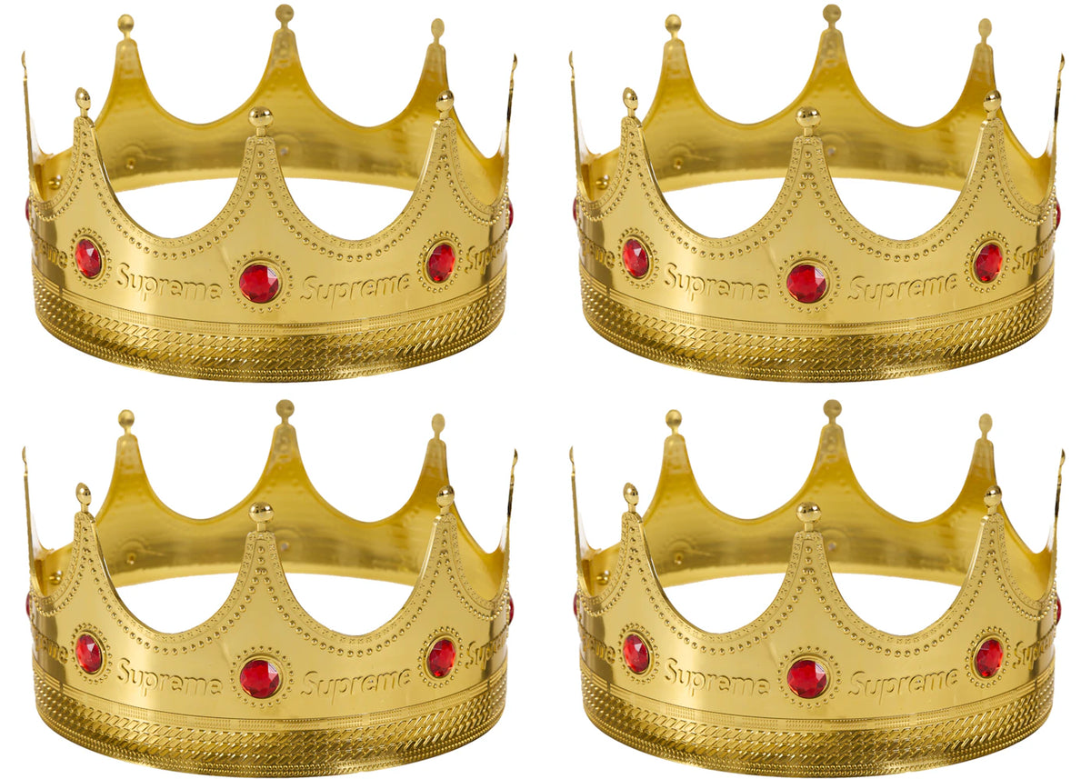 Supreme Gold Crown (4x Lot) Multicolor - vue 360