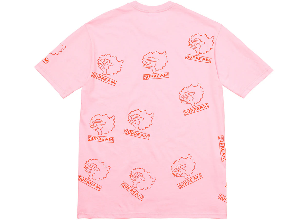 Supreme Gonz Heads Tee Light Pink - vue secondaire B
