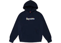 Supreme Gonz Logo Hooded Sweatshirt Navy