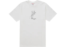 Supreme Gonz Tee (SS25) White - vue 360
