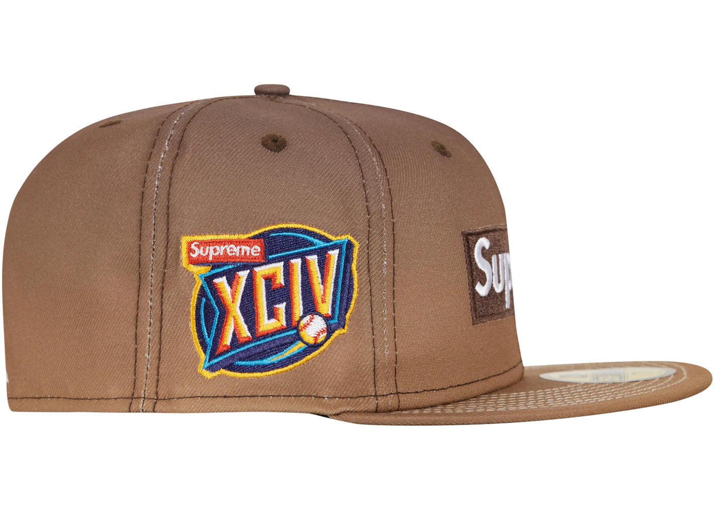 Supreme Gradient Box Logo New Era Brown - vue secondaire B