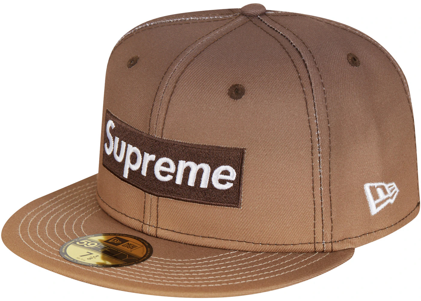 Supreme Gradient Box Logo New Era Brown - vue secondaire A