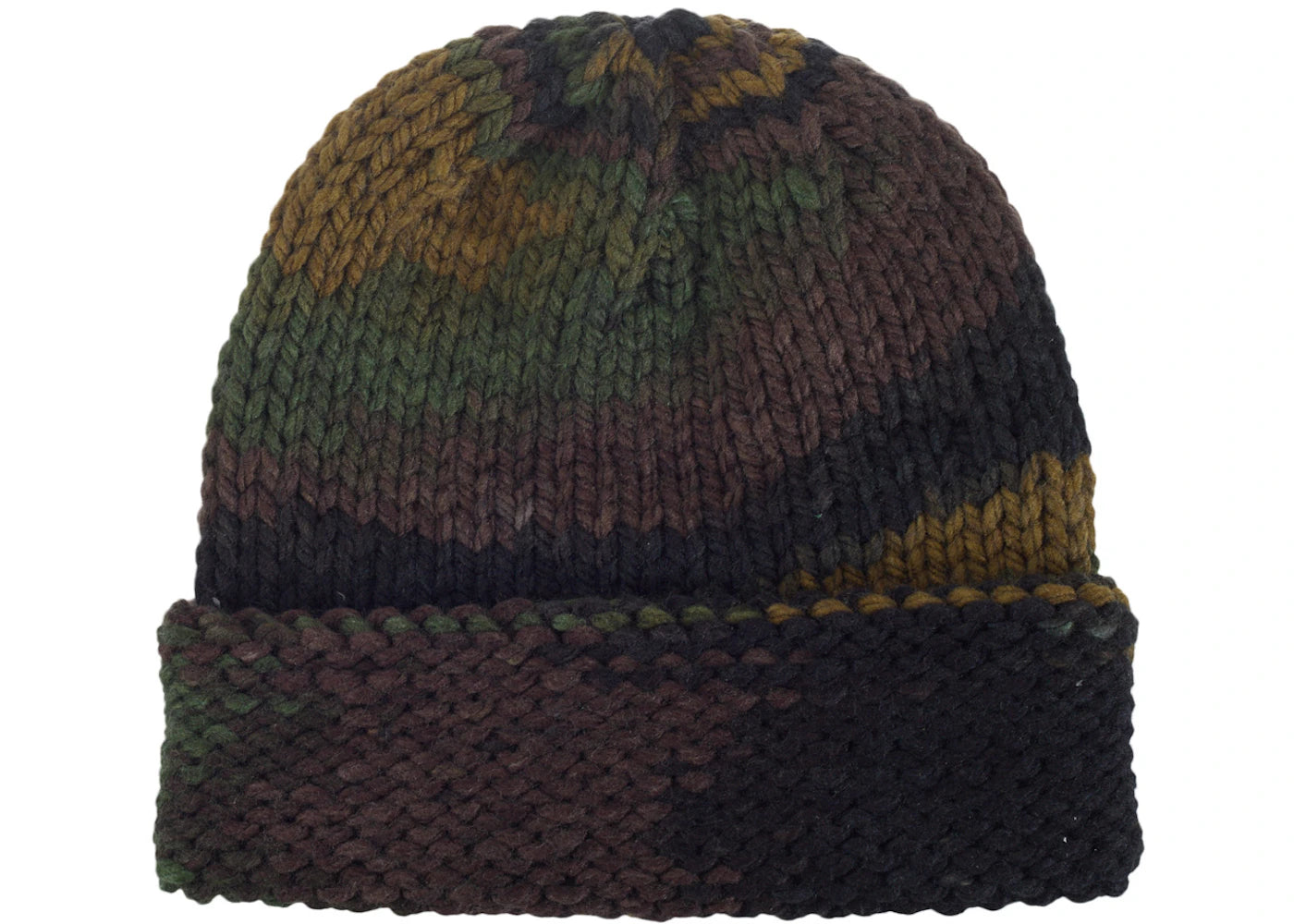 Supreme Gradient Spacedye Beanie Olive - vue secondaire B