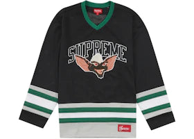 Supreme Gremlins Hockey Jersey Black - vue 360