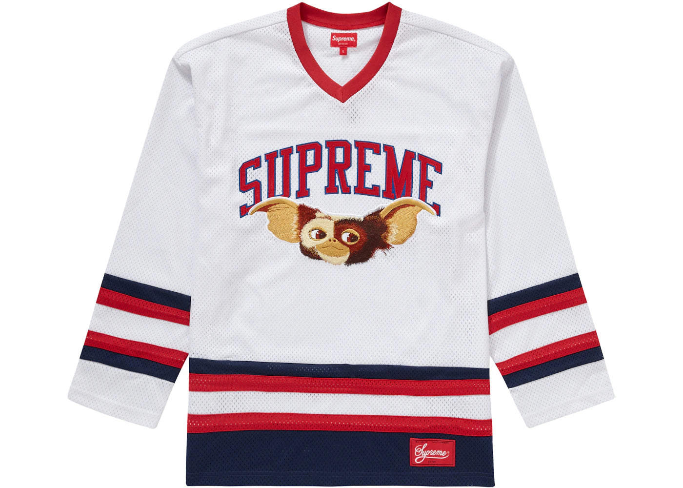 Supreme Gremlins Hockey Jersey White - vue secondaire A