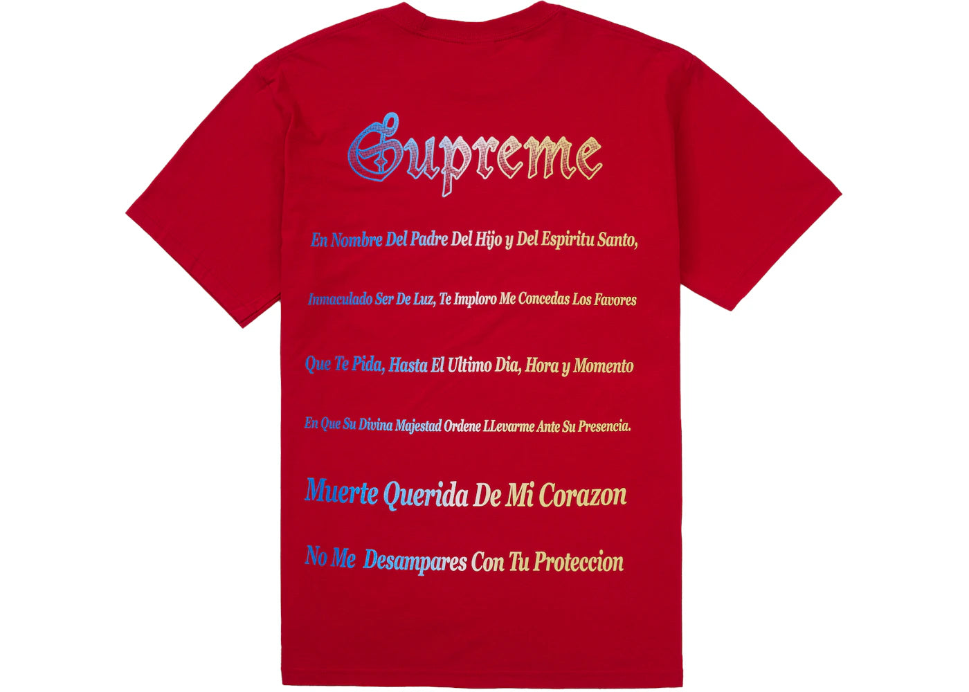 Supreme Grim Reaper Tee Red - vue secondaire B