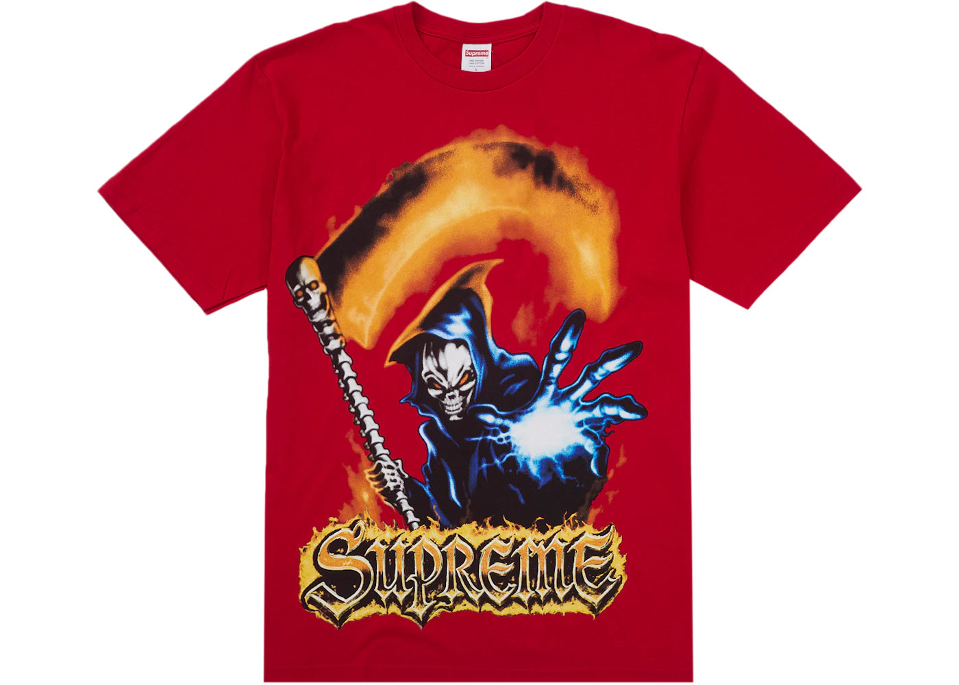 Supreme Grim Reaper Tee Red - vue secondaire A