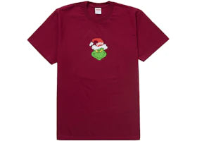 Supreme Grinch Tee Cardinal