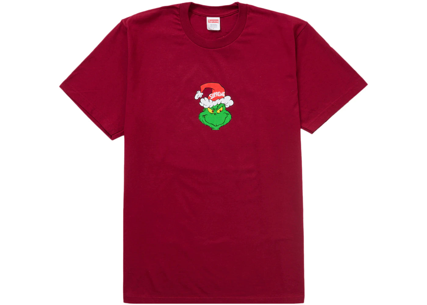 Supreme Grinch Tee Cardinal - vue secondaire A