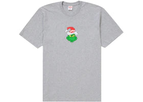 Supreme Grinch Tee Heather Grey
