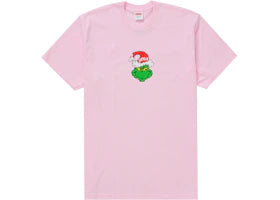 Supreme Grinch Tee Light Pink - authentic Supreme product
