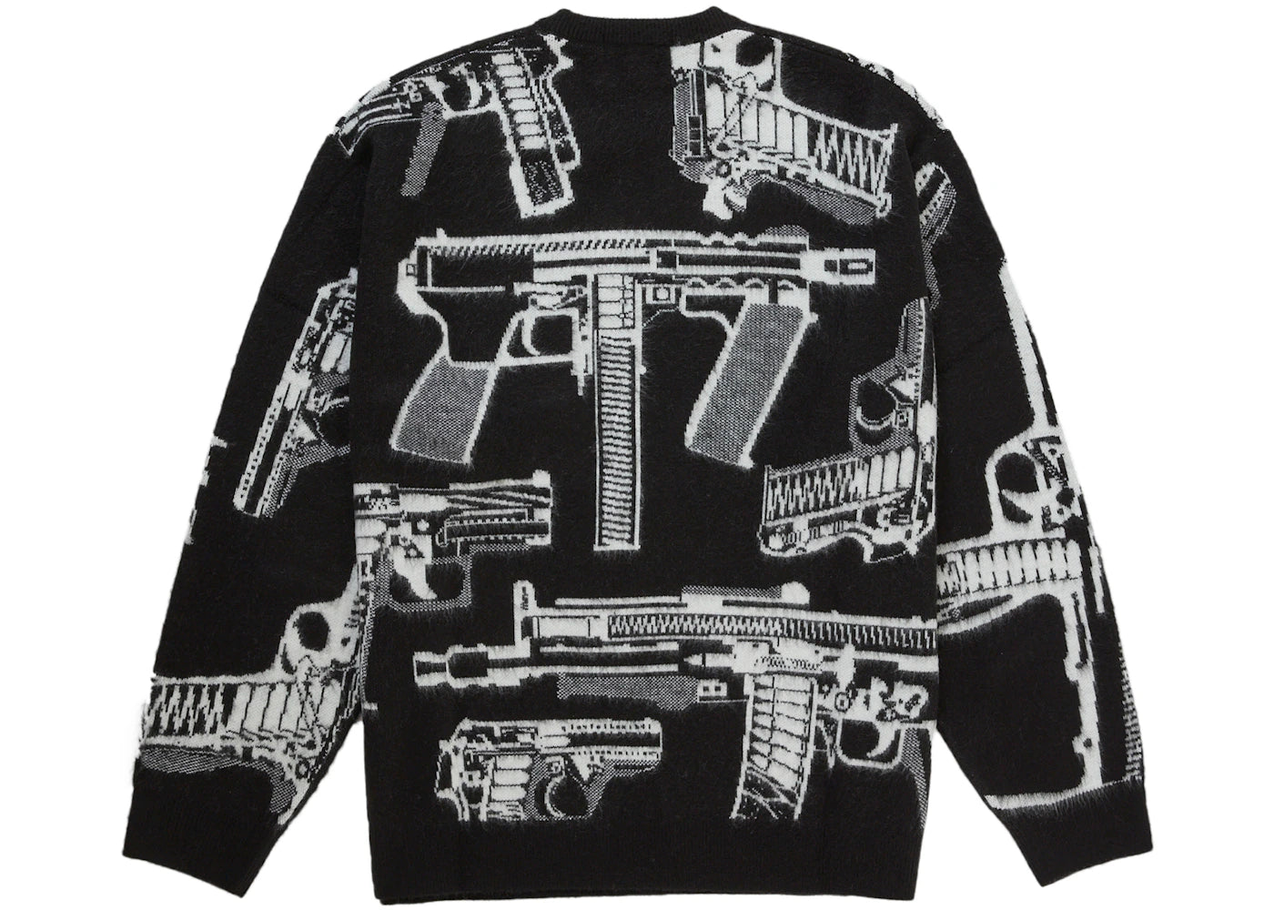 Supreme Guns Sweater Black - vue secondaire A