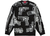 Supreme Guns Sweater Black