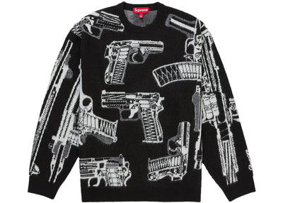 Supreme Guns Sweater Black