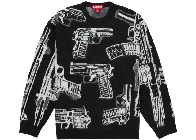 Supreme Guns Sweater Black