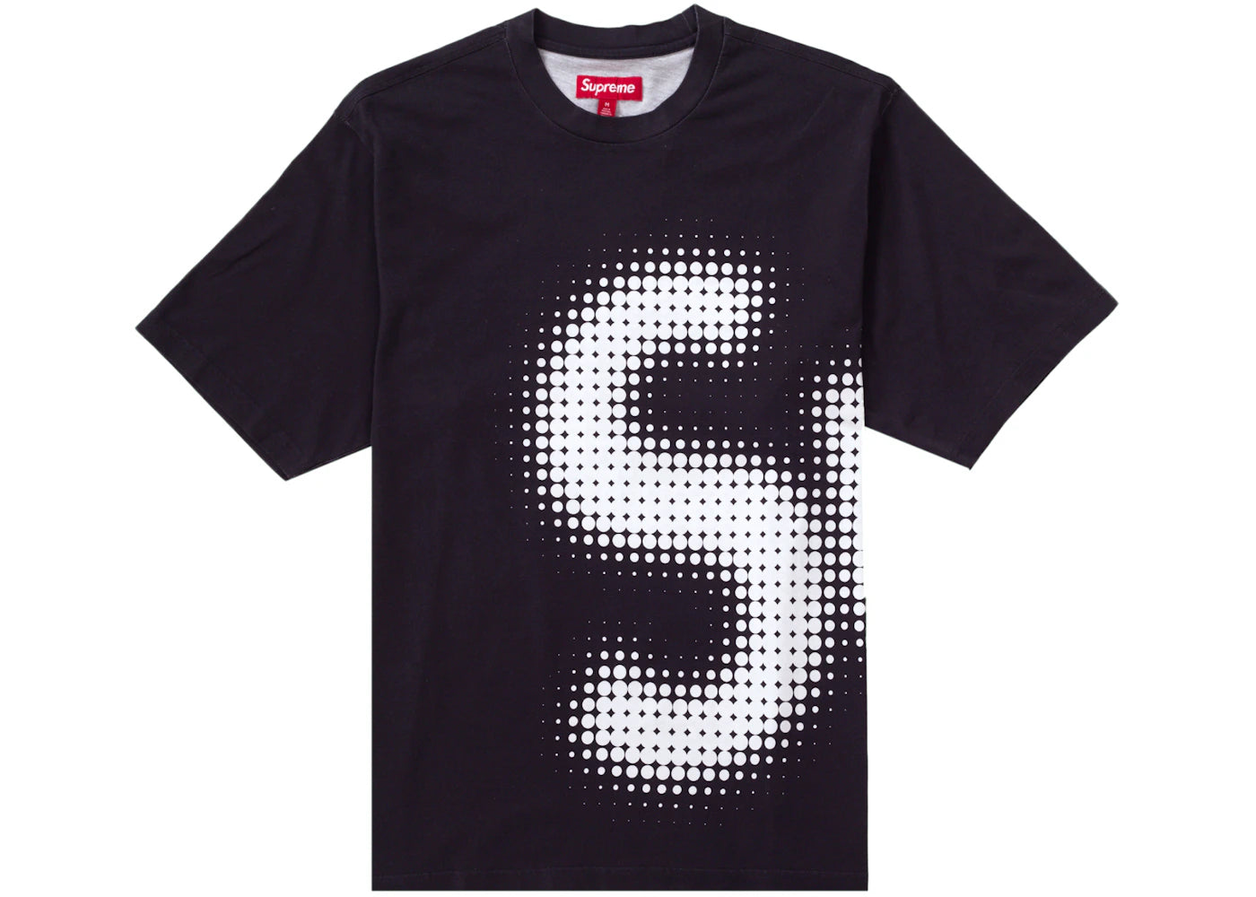 Supreme Halftone S/S Top Black - vue 360